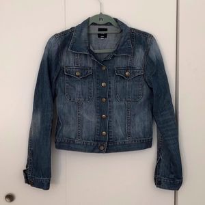 Gap - Cropped Jeans Jacket, Size Medium